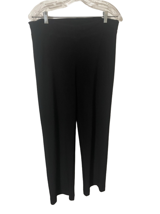 Joseph Ribkoff Pants - Joseph Ribkoff Black Straight-Leg Pull-On Pants Size 10